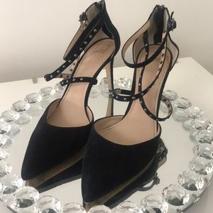 Black Heels with Stud Detail | Size 11